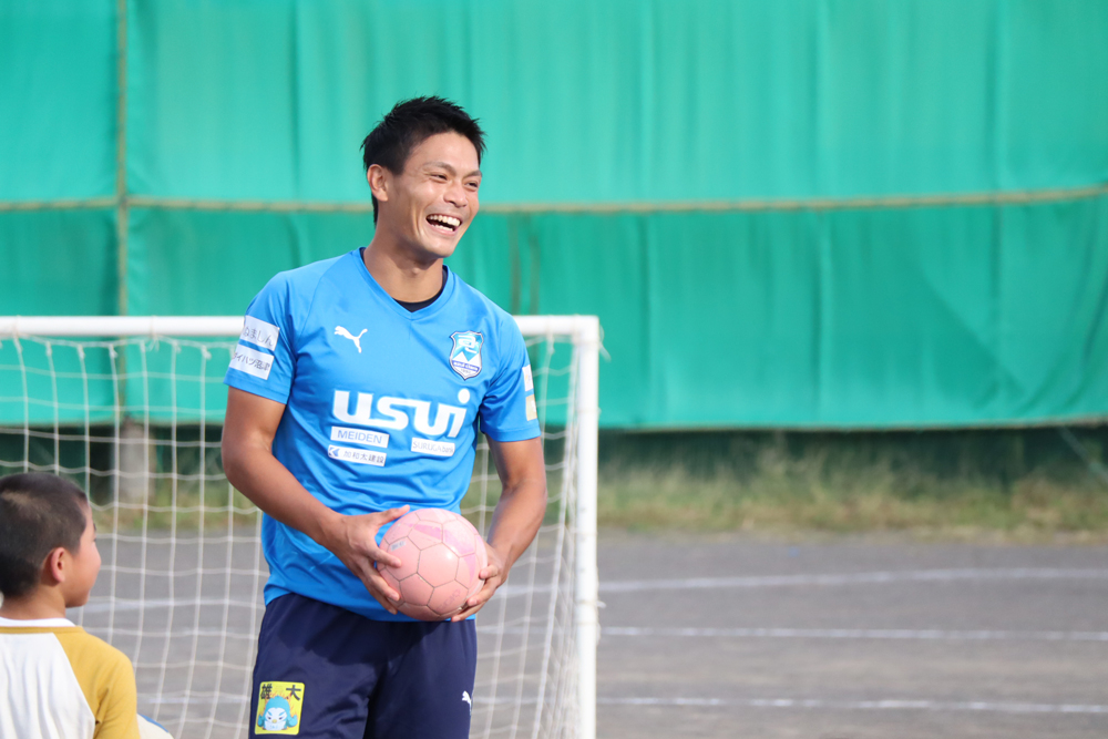 沼津市立片浜小学校サッカー教室開催|Light you up アクション|ダイハツ工業株式会社